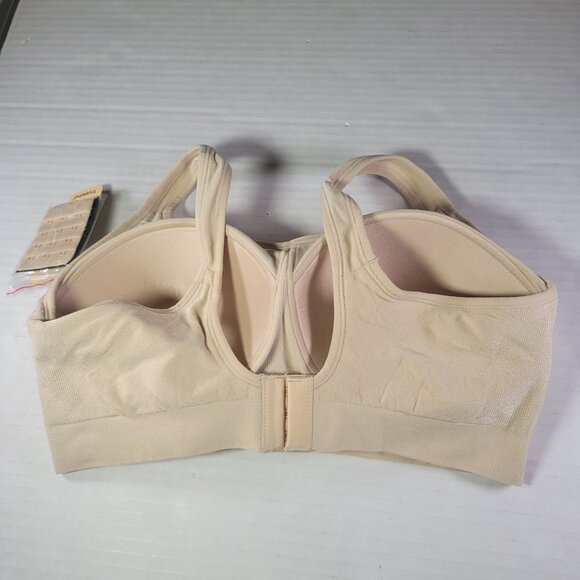 Truekind Chai Daily Comfort Supportive Wirefree Shaper Bra #10022 Size L - Picture 2 of 5